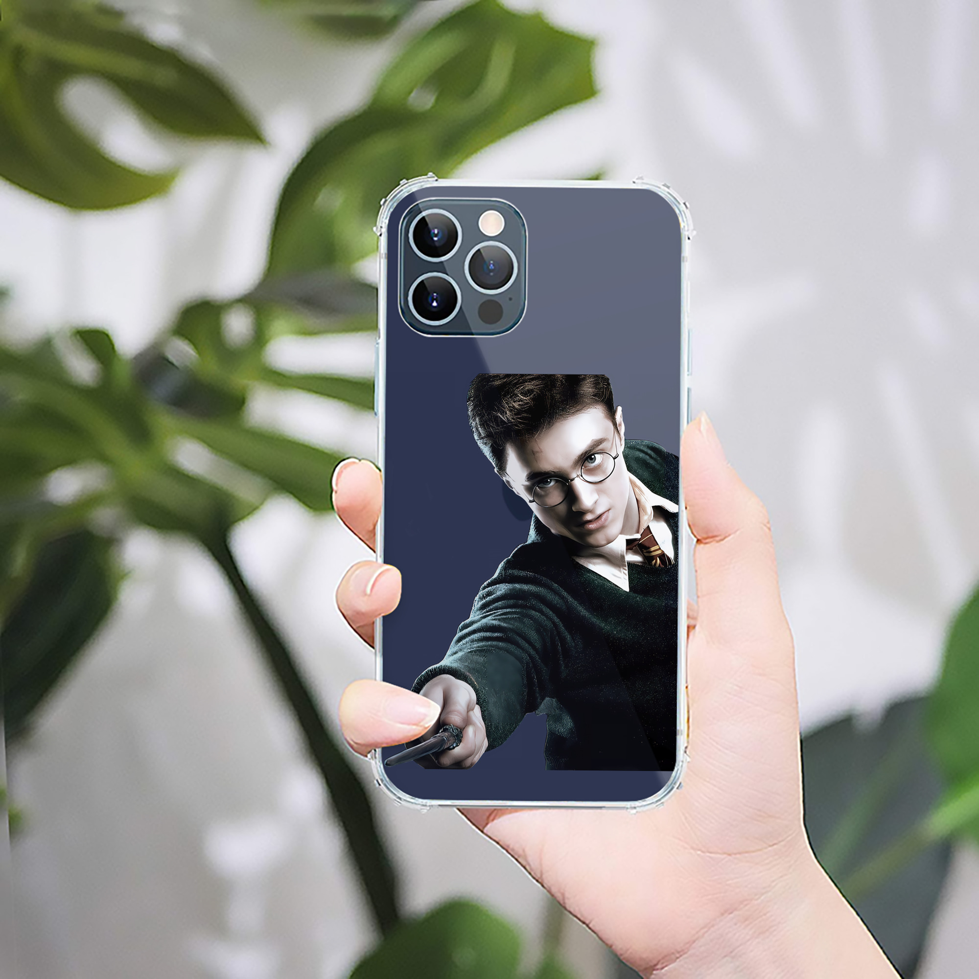 （画像用） Harry Potter ハリー・ポッターシリーズ 【iPhone 12シリーズ対応】透明スマホケース（クリアソフトケース）